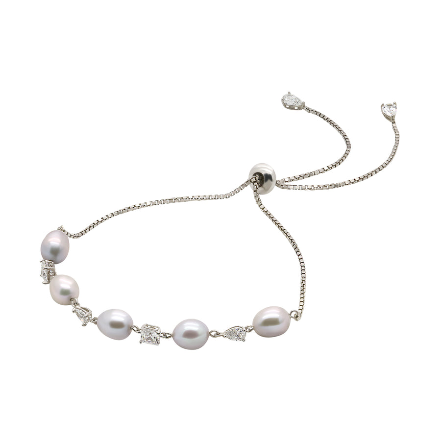 Fancy Pera Grey Pearl Bracelet (BIG)