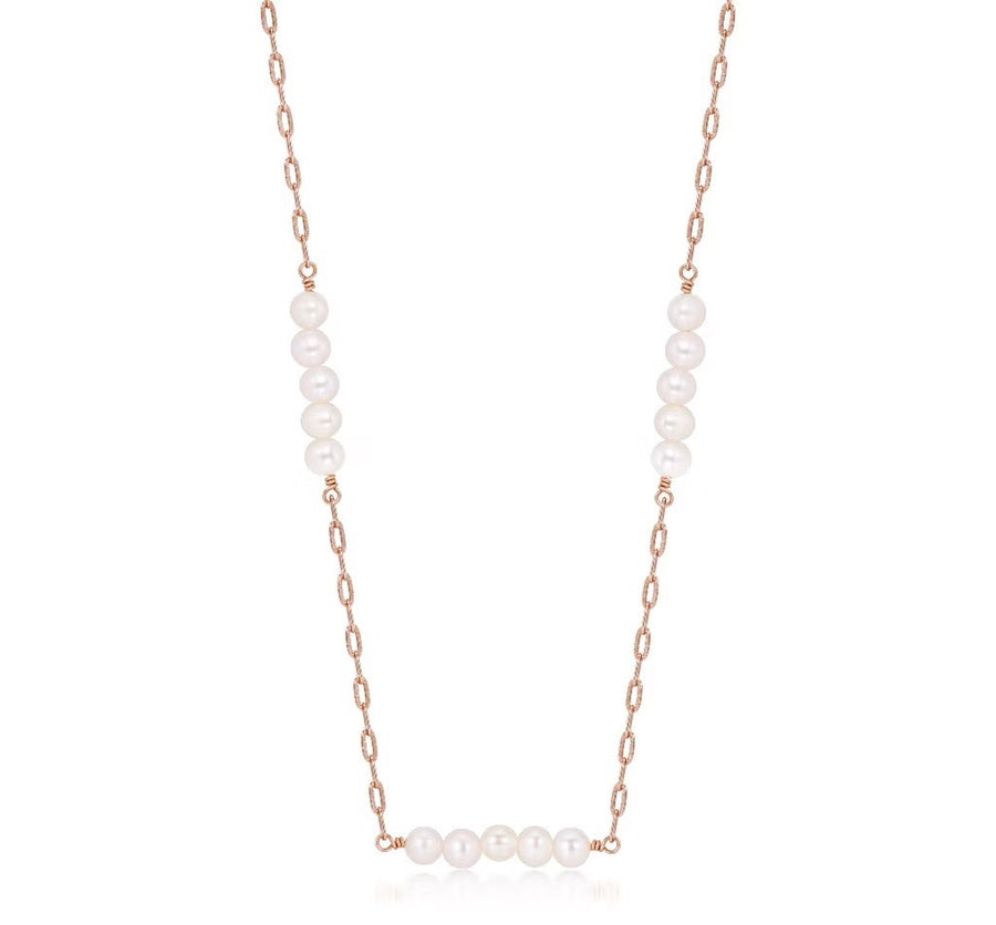 Ariel Chain Pearl Choker