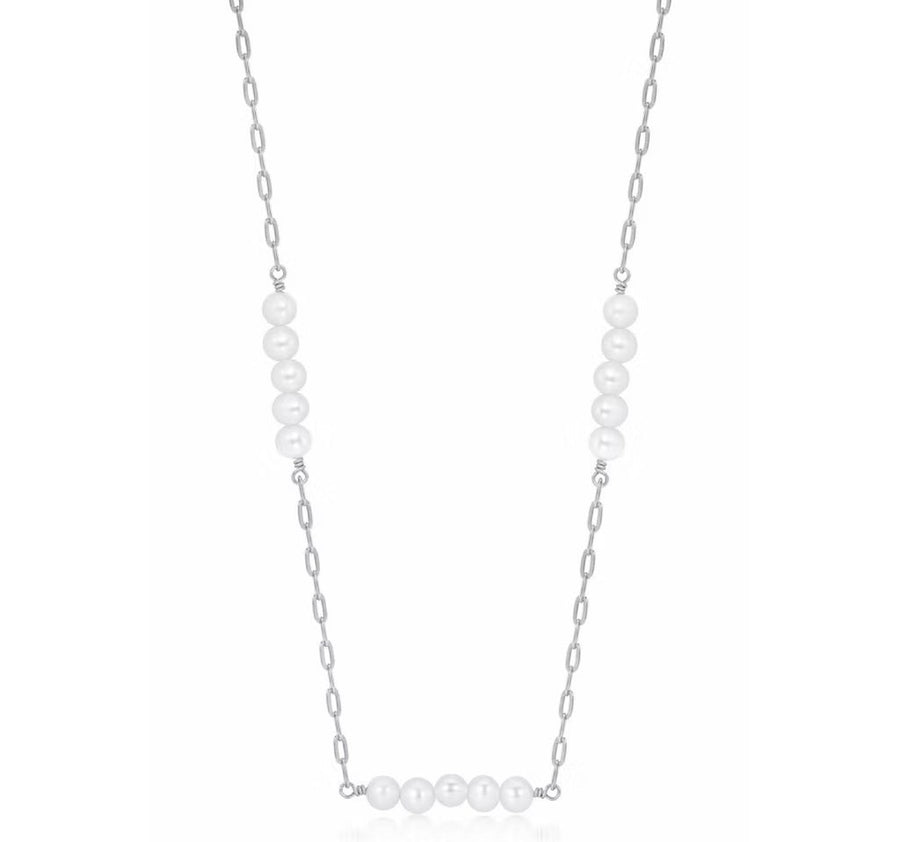 Ariel Chain Pearl Choker