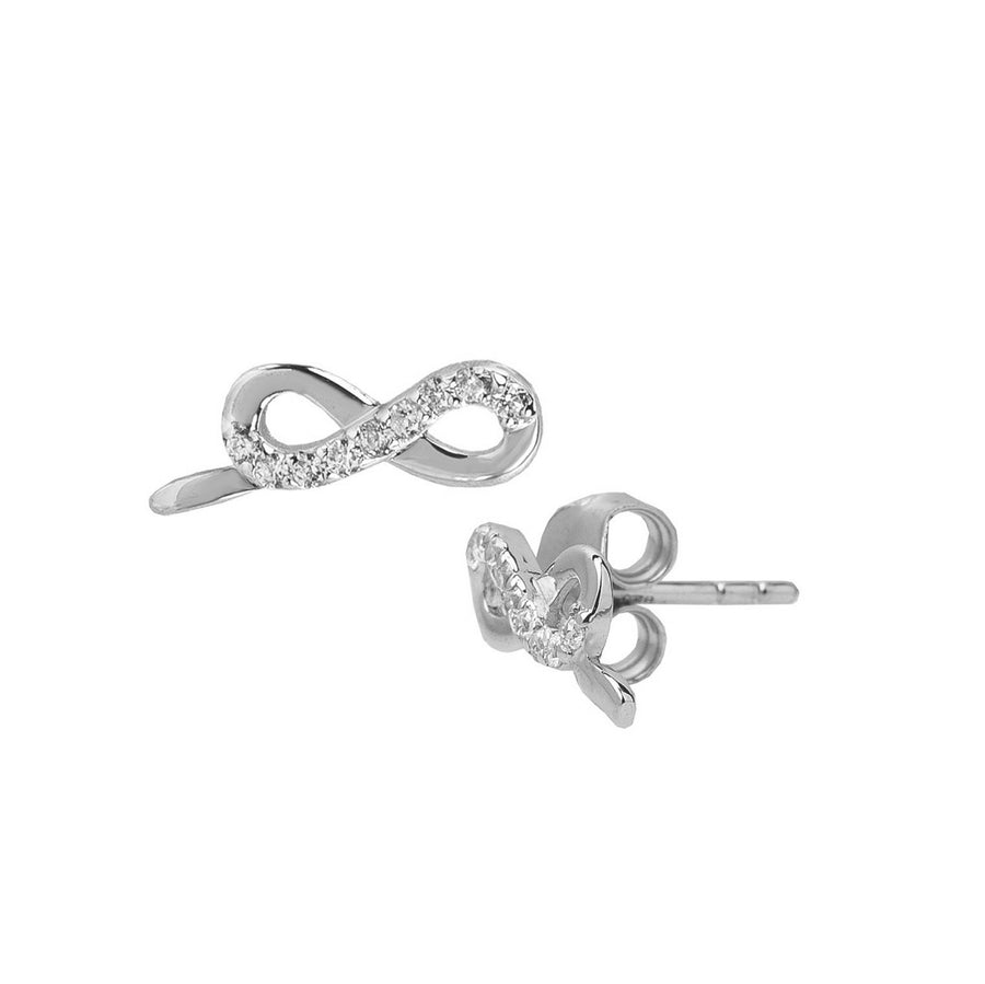 Infini Ribbon Earring