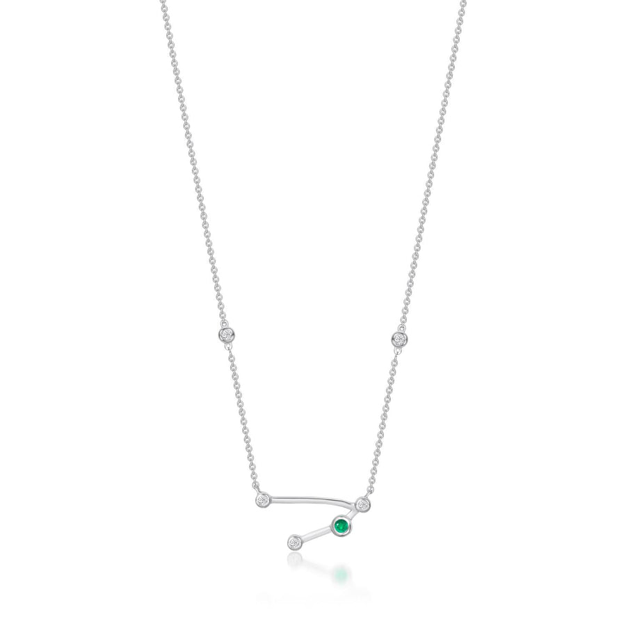 Zodiax Taurus Emerald Necklace