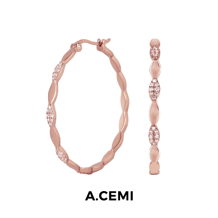 A.CEMI Almond Hoop Big