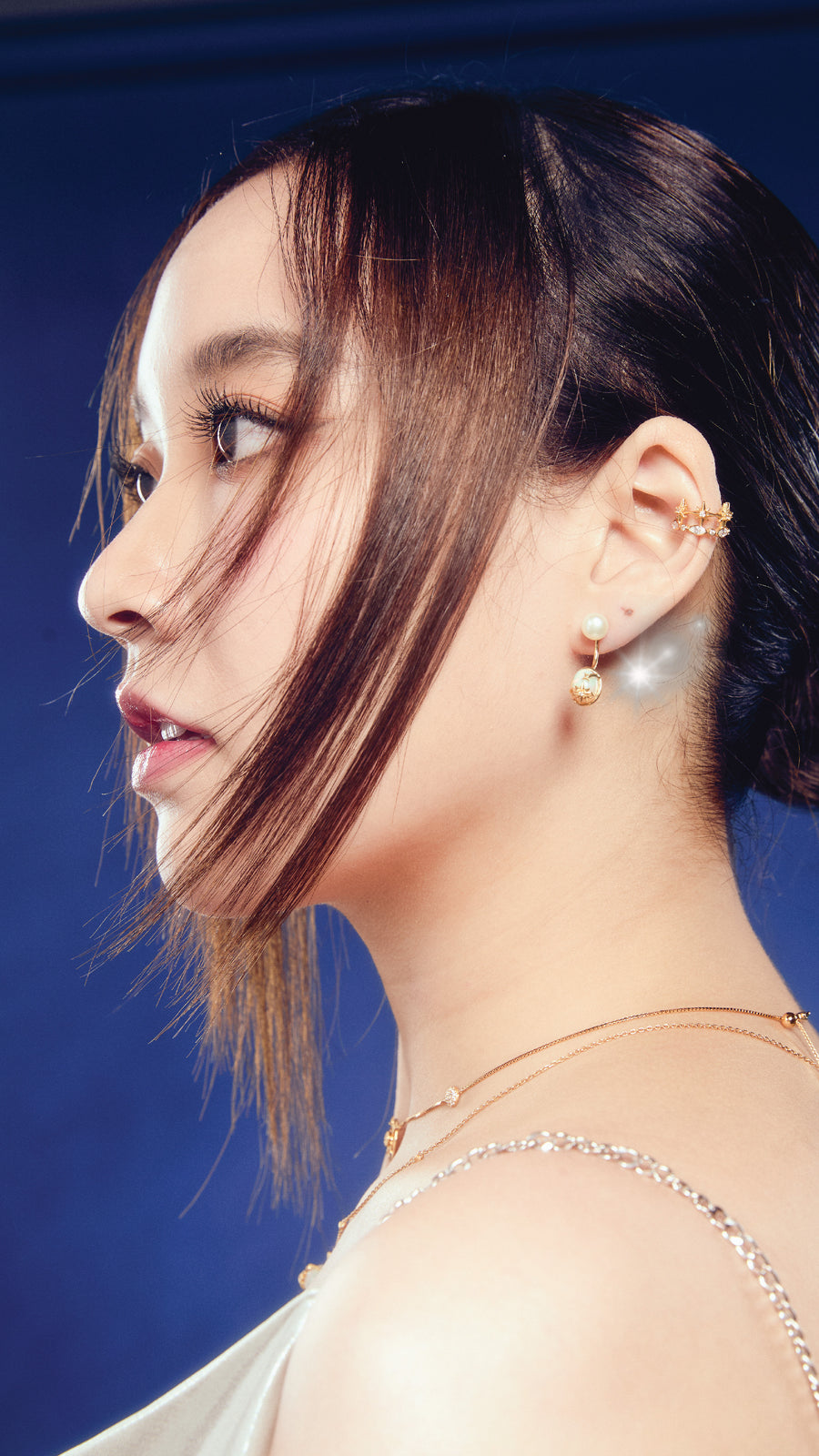 Juno Star Opal Earring