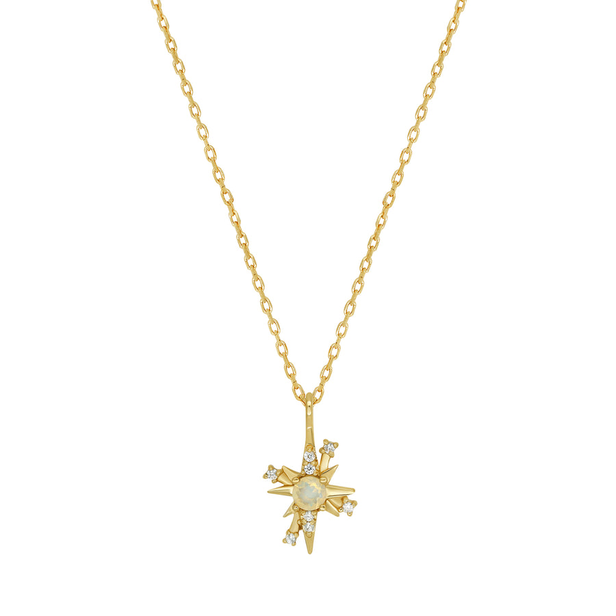 Opal 12 Fortune Star Necklace