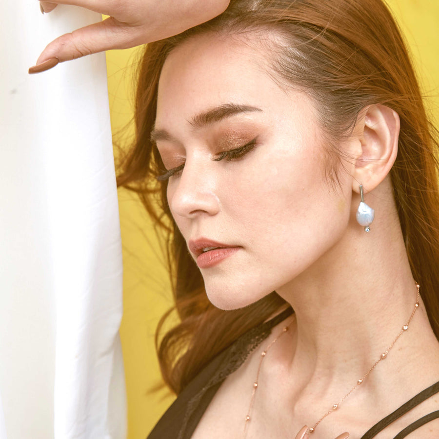 Yuko Baroque Pearl Earring